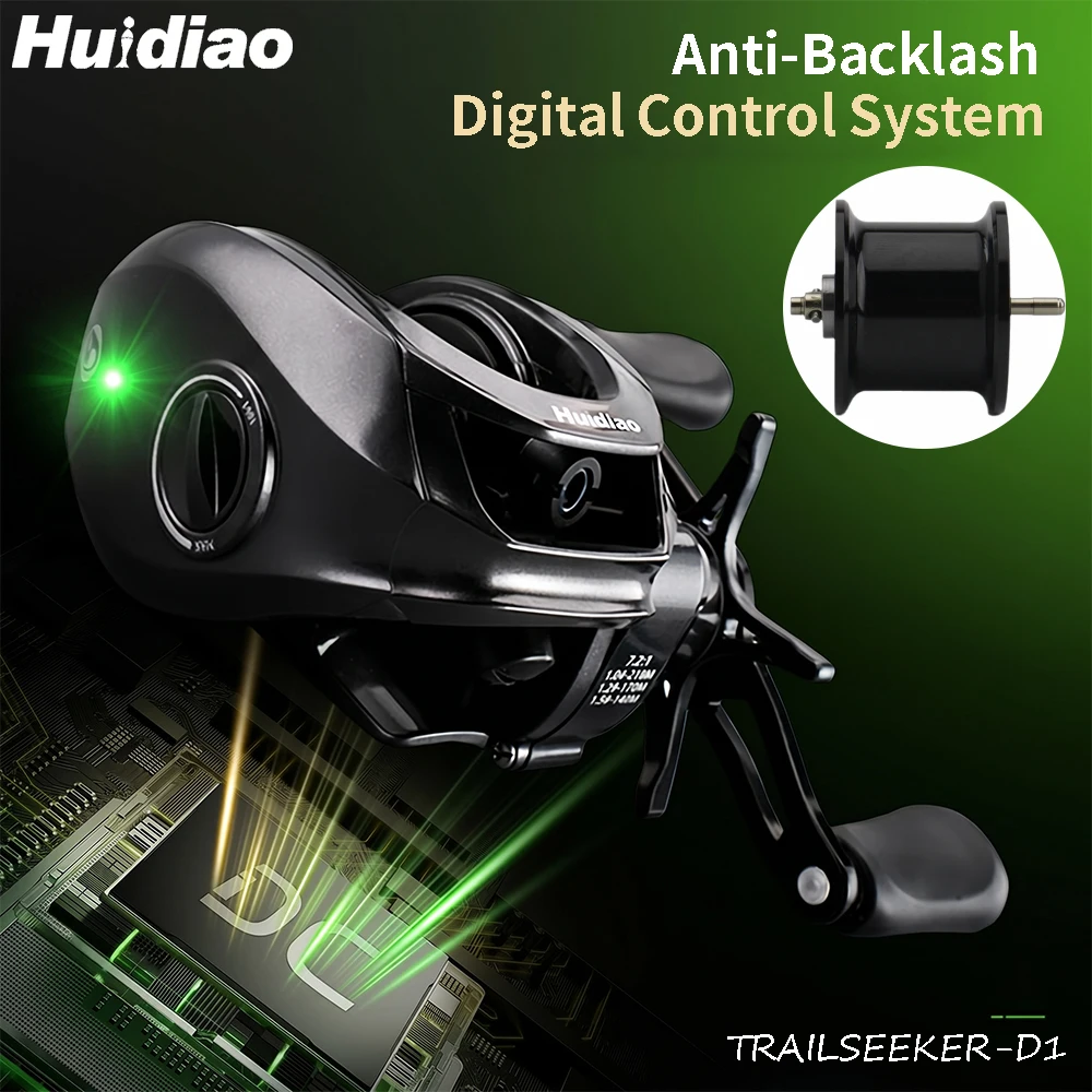 Kastking Reel Zephyr - Катушка для бейткастинга Huidiao TRAILSEEKER DC