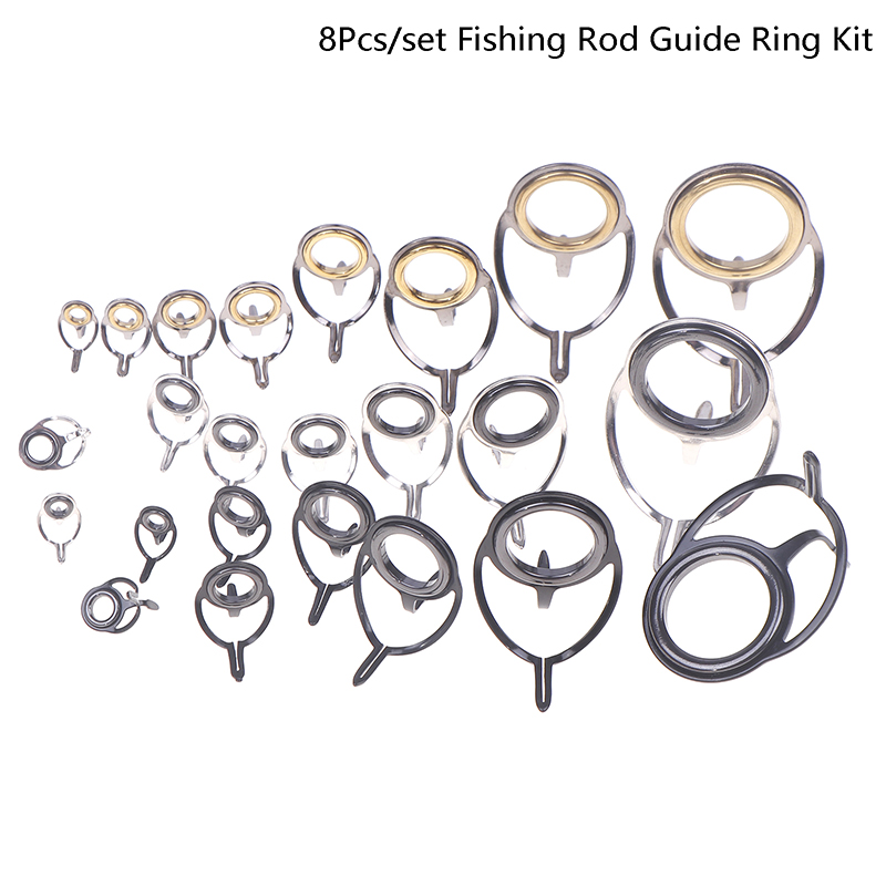 8 шт., набор для ремонта рыбол – обзор и цена Fishing Rod Building Kit