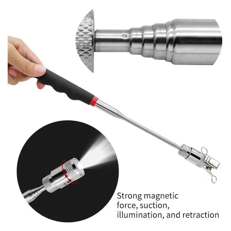 Телескопическая магнитная ручк – обзор и цена Fishing Rod Telescopic