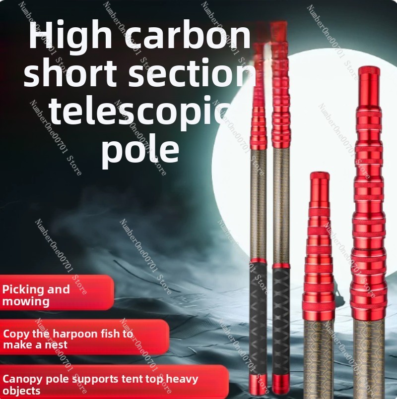 Ультралегкое, жесткое, высокоу – обзор и цена Fishing Rod Telescopic