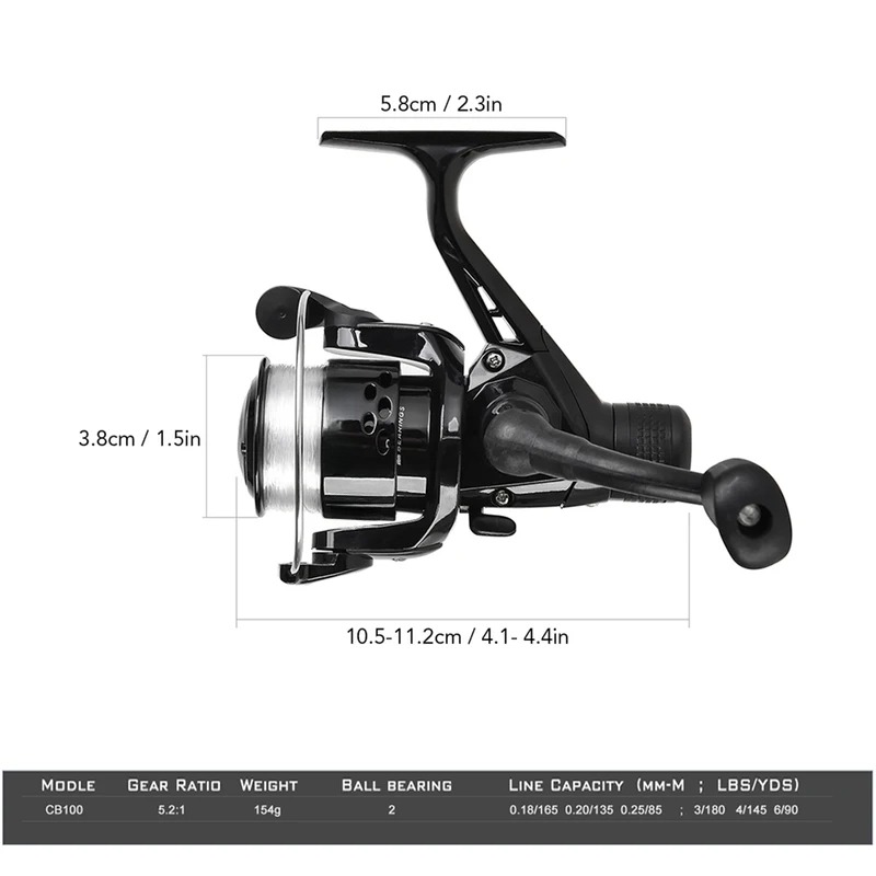 BRAVMAK 2,1/2,3 м телескопичес – обзор и цена Fishing Rod Combo